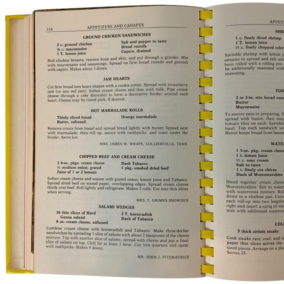 Party Potpourri Cookbook Junior League of Memphis Menus for Entertaining 1988 - Picture 6 of 11